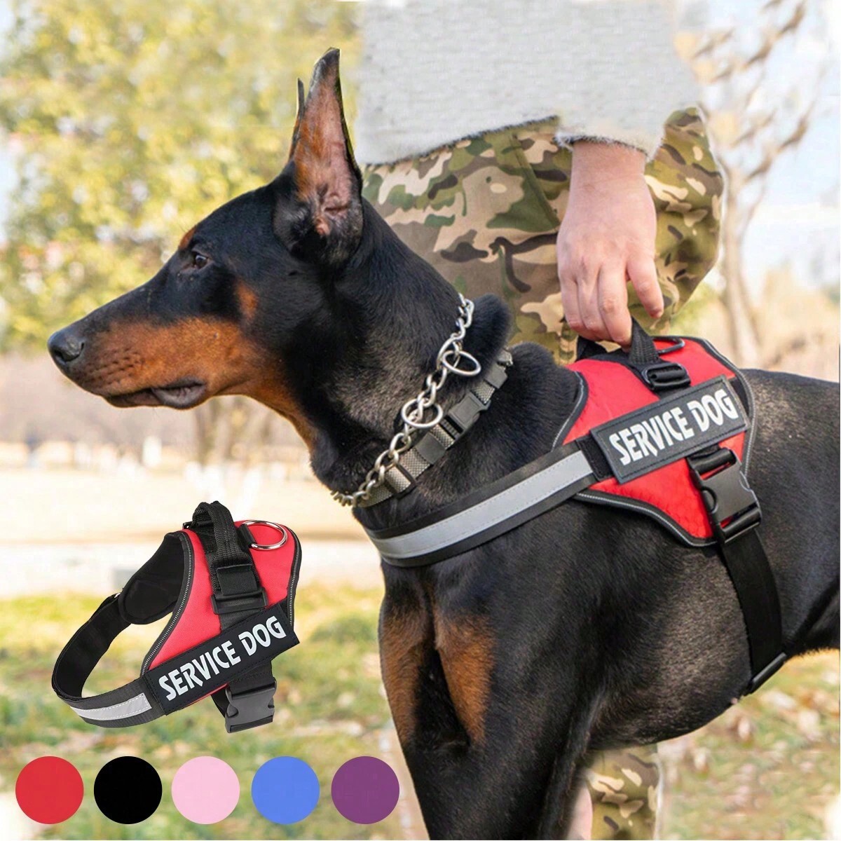 No Pull Dog Harness - Dog Harness No-Pull Reflective Dog Vest