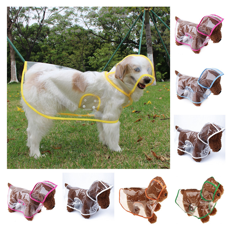 Dog Raincoat - Xs-8XL Fashionable Pet Dog Clothes Raincoat