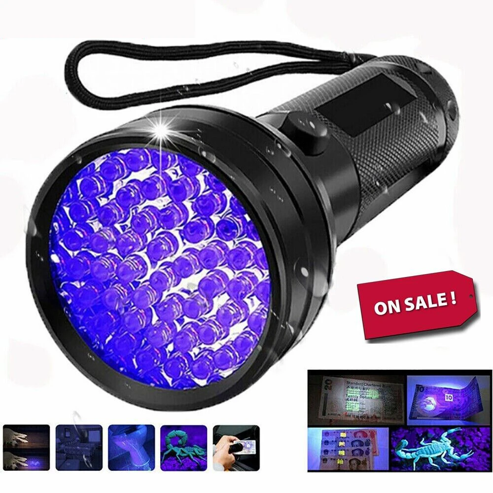 Pet Supplies Application - 51LED 395nM UV Ultra Violet Flashlight