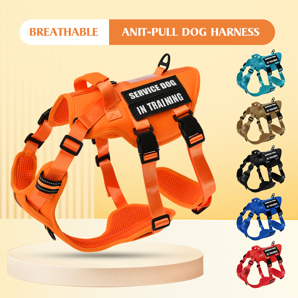 No Pull Dog Harness - Service Dog Vest No Pull Dog