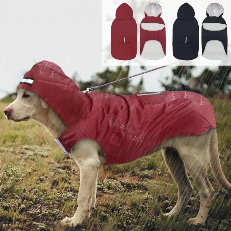 Medium Large Dogs Waterproof H – обзор и цена Dog Raincoat