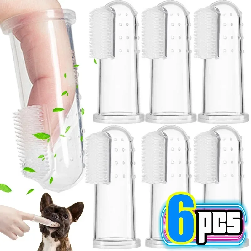 Silicone Soft Pet Finger Cuff  – обзор и цена Dog Muzzle Silicone