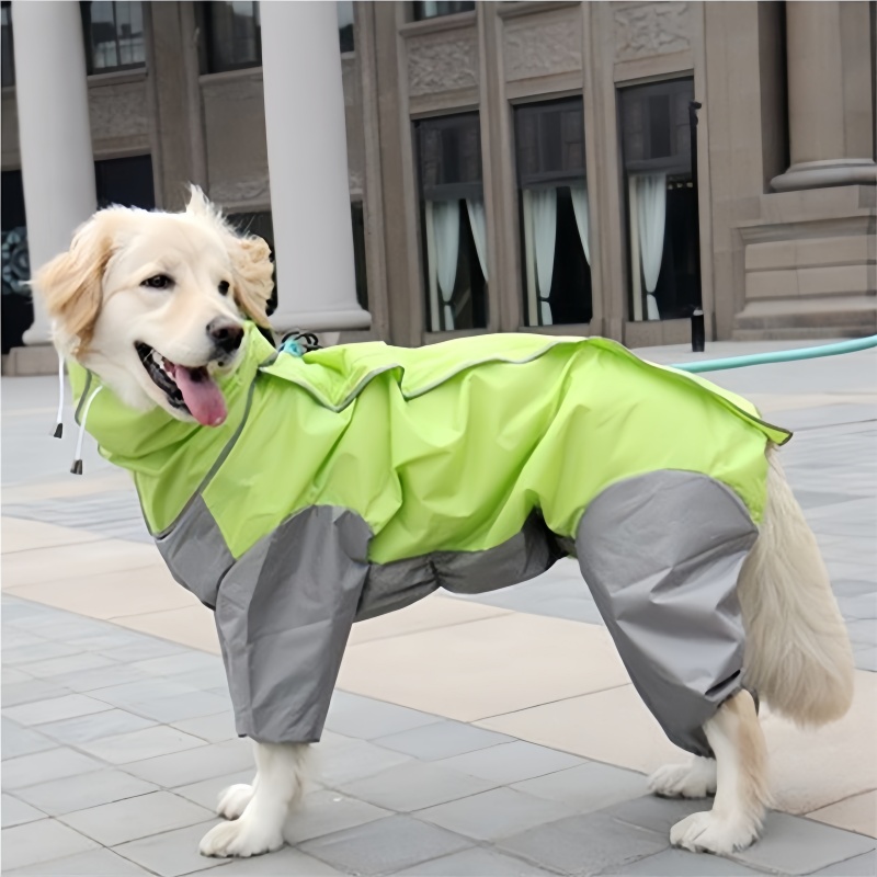 Outdoor Dog Raincoat Jumpsuit  – обзор и цена Dog Raincoat