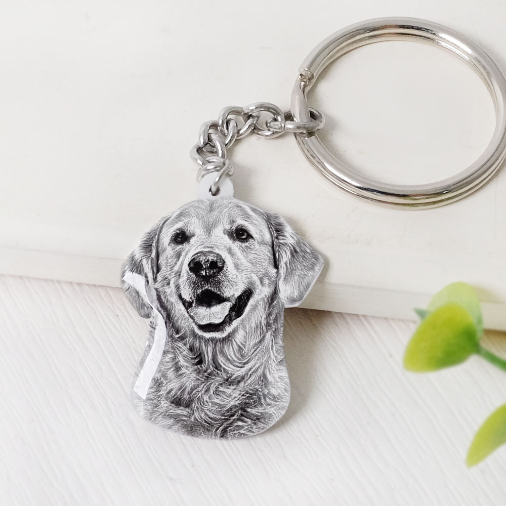 Custom Pet Photo Keychain Pers – обзор и цена Pet Supplies Store