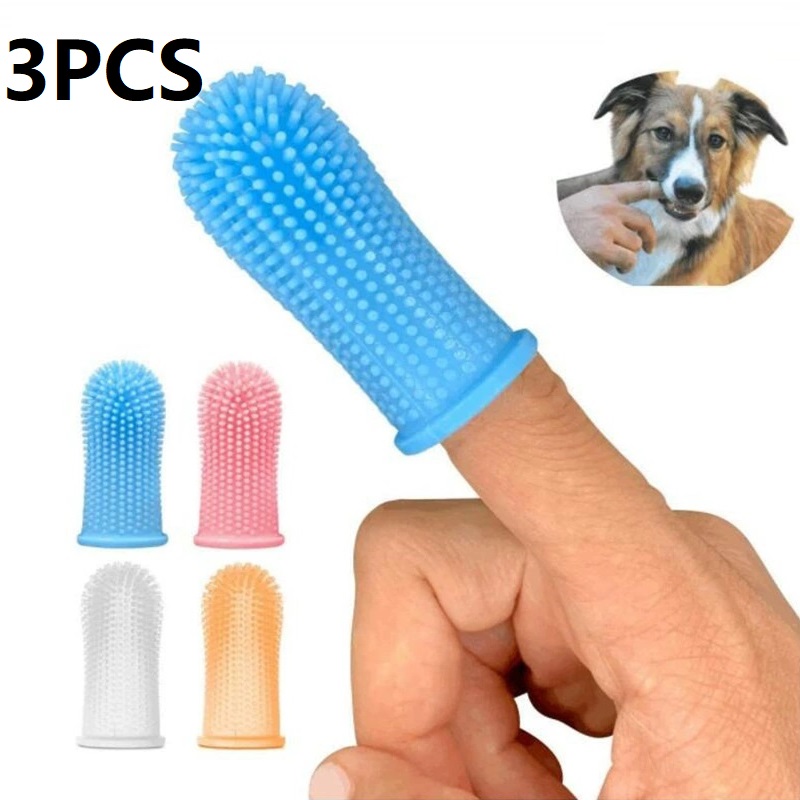 3PCS Dental Cleaning Dog Teeth – обзор и цена Dog Muzzle Silicone