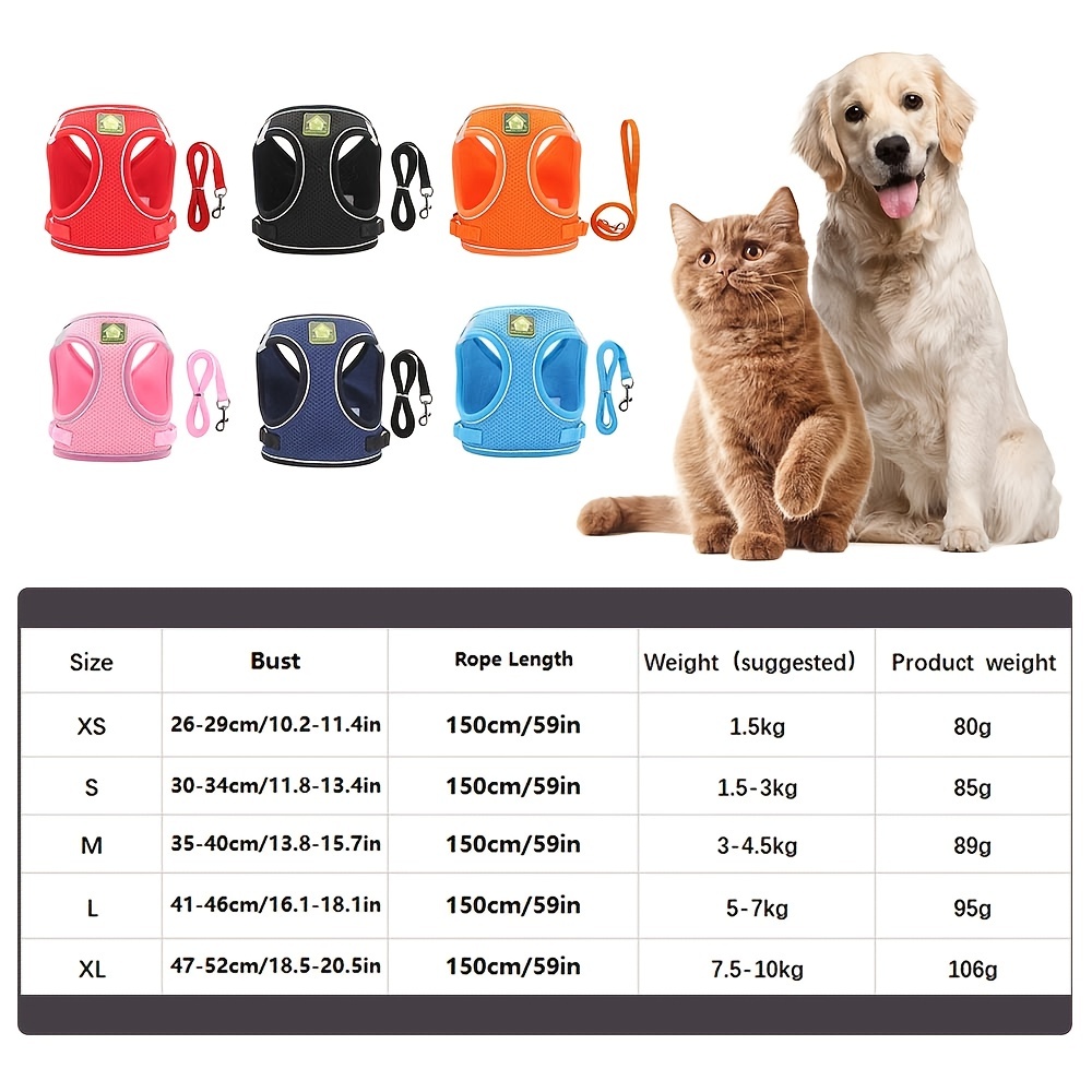 Reflective Pet Harness And Lea – обзор и цена No Pull Dog Harness