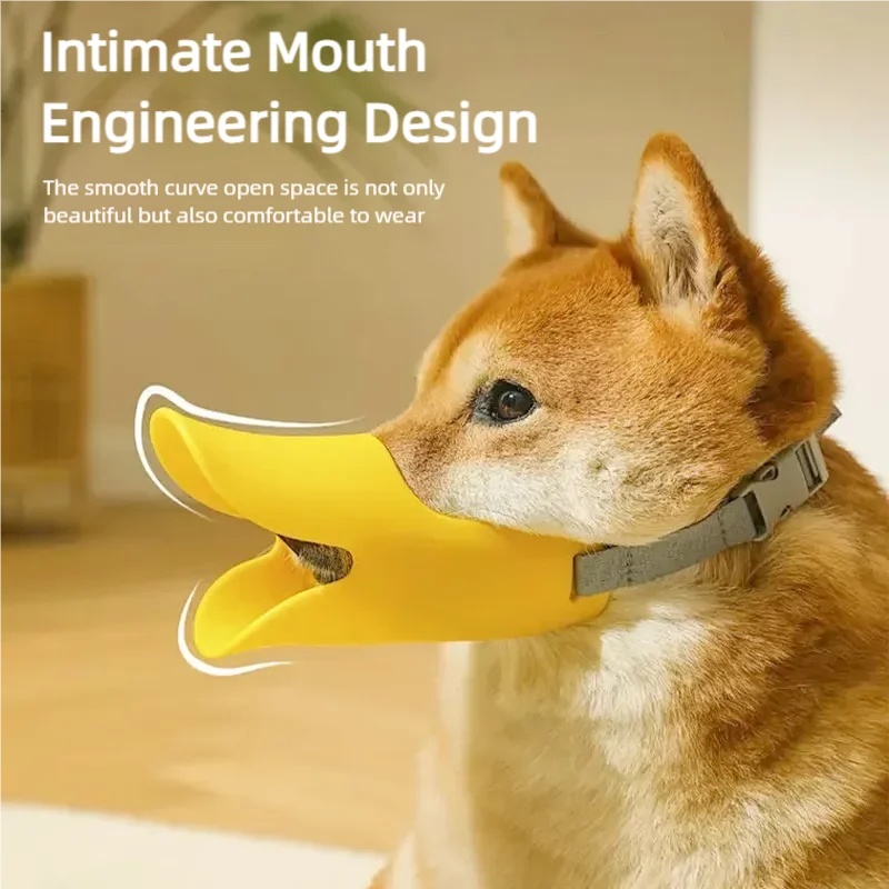 Dog Silicone Duck Muzzle Adjus – обзор и цена Dog Muzzle Silicone