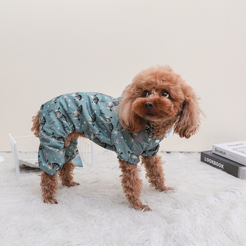 Cartoon Print Chihuahua Rainco – обзор и цена Dog Raincoat