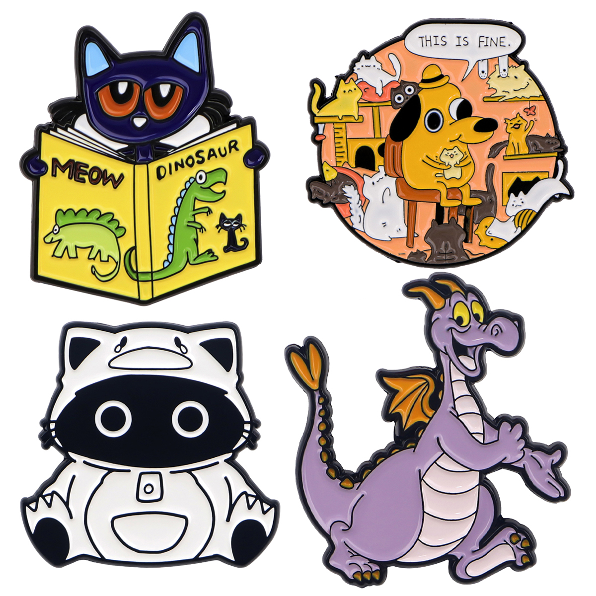 Cartoon Animals Enamel Pin Cut – обзор и цена Pet Supplies Store