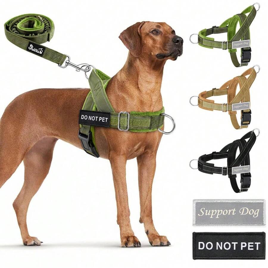 No Pull Tactical Dog Harness & – обзор и цена No Pull Dog Harness