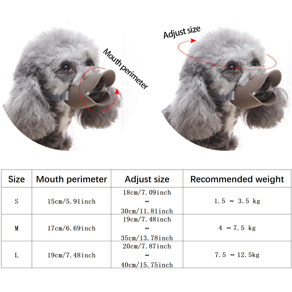 Dog Muzzle Anti-Bite Anti-Bark – обзор и цена Dog Muzzle Silicone