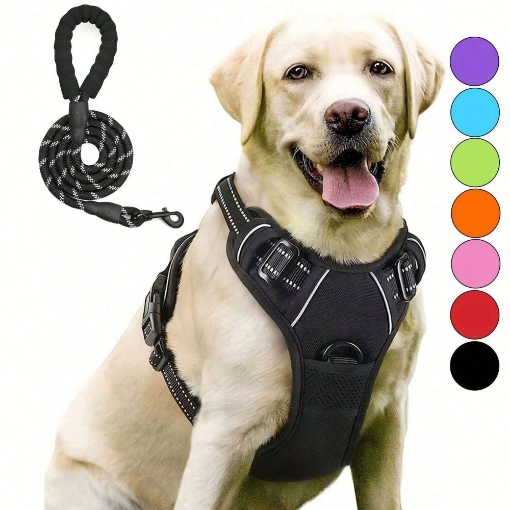 Dog Harness, No-Pull Pet Harne – обзор и цена No Pull Dog Harness