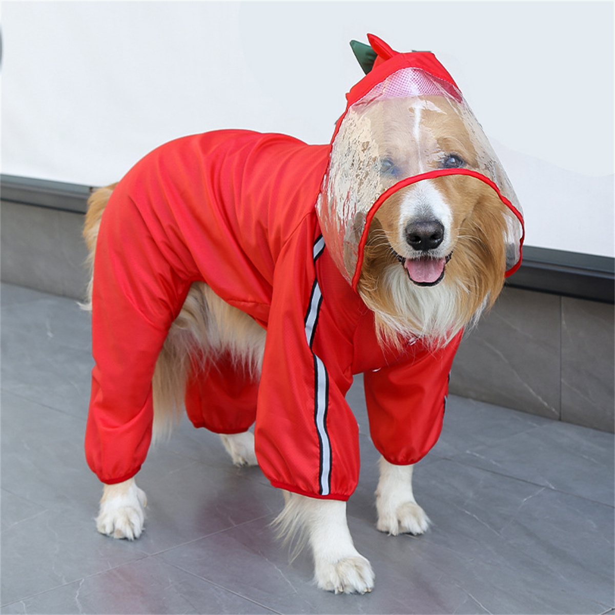Dog Raincoat Waterproof Dogfac – обзор и цена Dog Raincoat