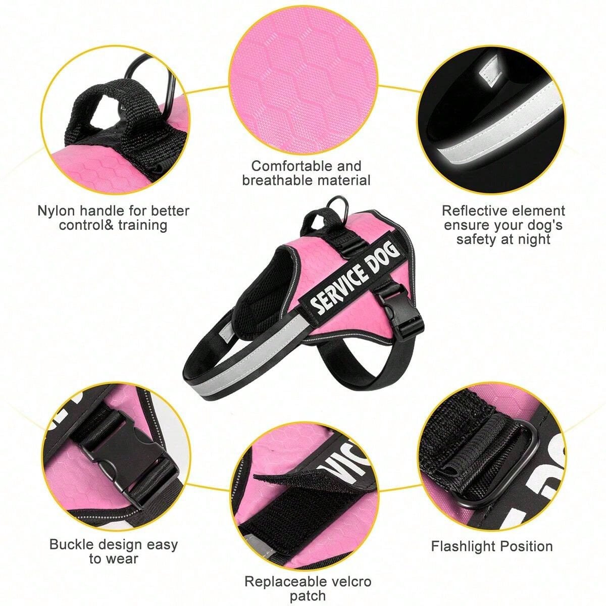 Dog Harness No-Pull Reflective – обзор и цена No Pull Dog Harness