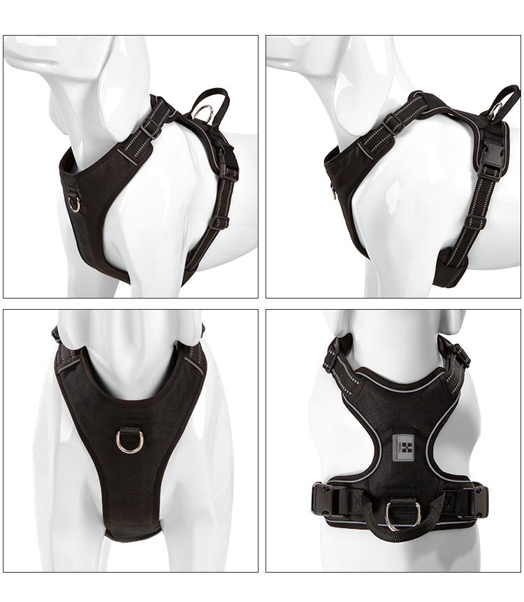 SMALL COMBINATION Dog Harness  – обзор и цена No Pull Dog Harness