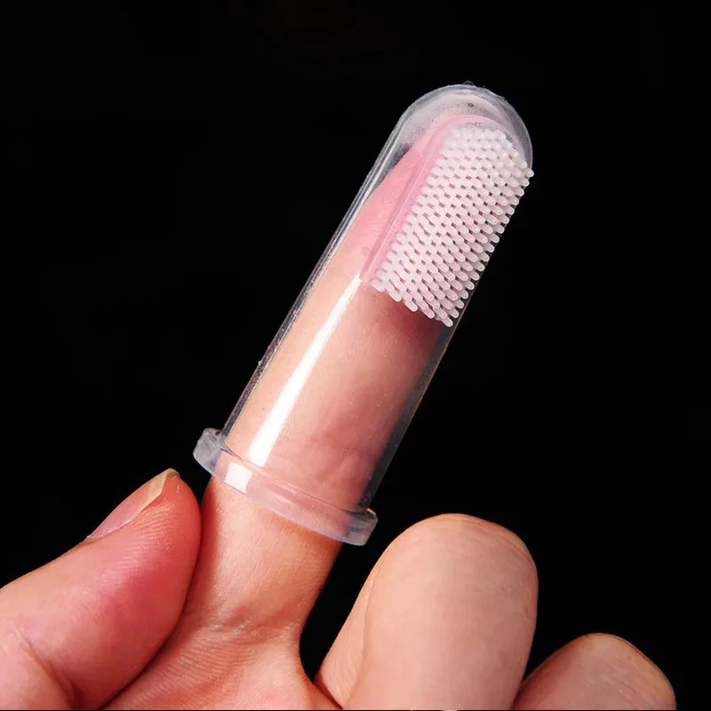 1/2/3/4pcs Silicone Finger Too – обзор и цена Dog Muzzle Silicone