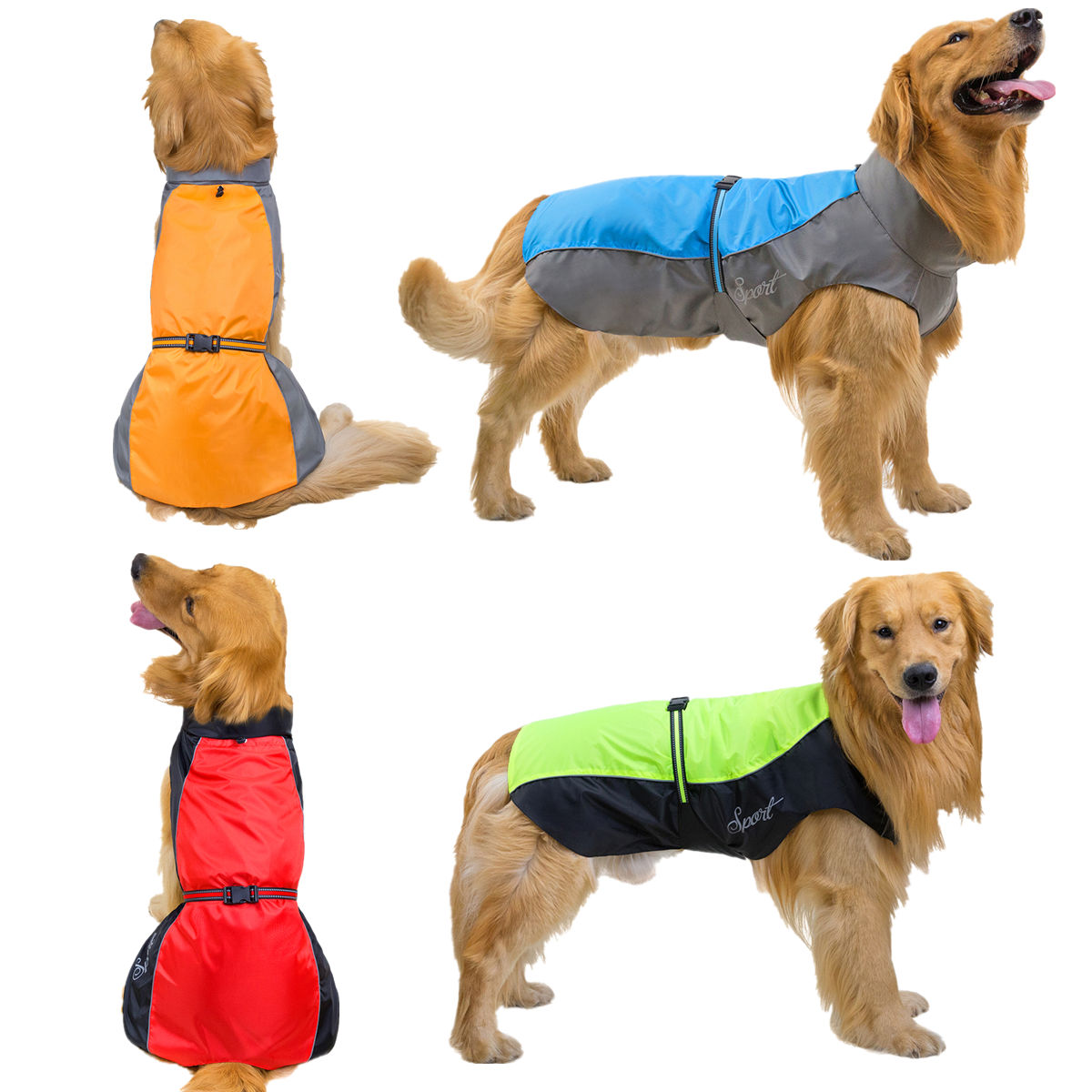 Pet Dog Raincoat Waterproof Wi – обзор и цена Dog Raincoat