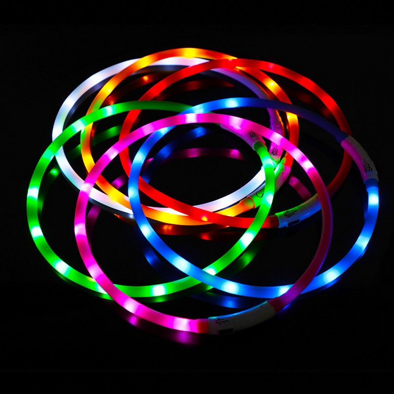 Silicone LED Dog Collar Rechar – обзор и цена Dog Muzzle Silicone