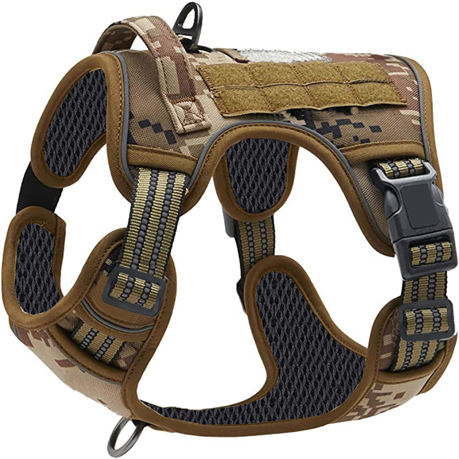 Military Tactical Dog Harness  – обзор и цена No Pull Dog Harness