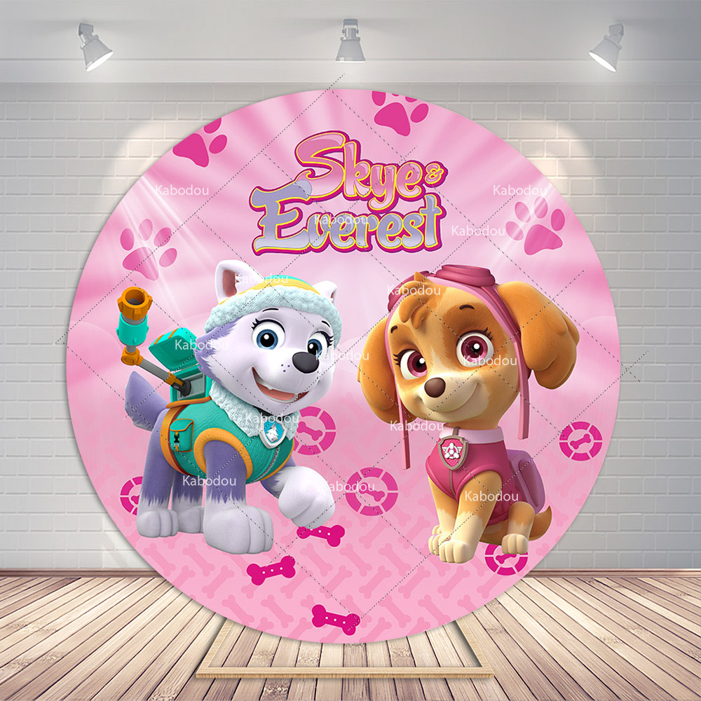 Paw Patrol Skye Backdrop Round – обзор и цена Pet Supplies Store