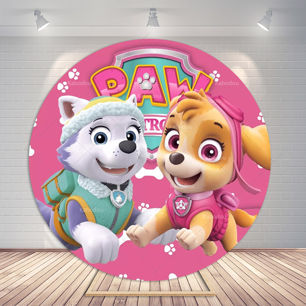 Paw Patrol Skye Backdrop Round – обзор и цена Pet Supplies Store
