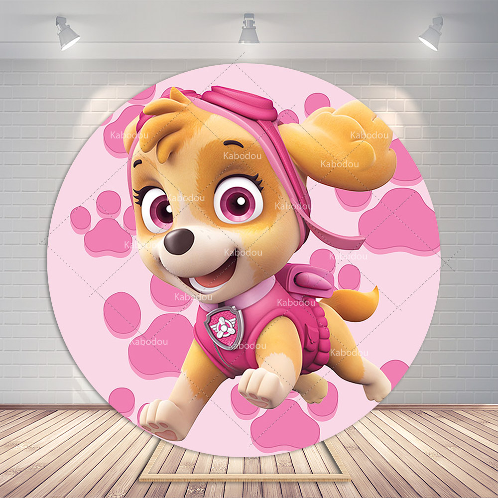 Paw Patrol Skye Backdrop Round – обзор и цена Pet Supplies Store