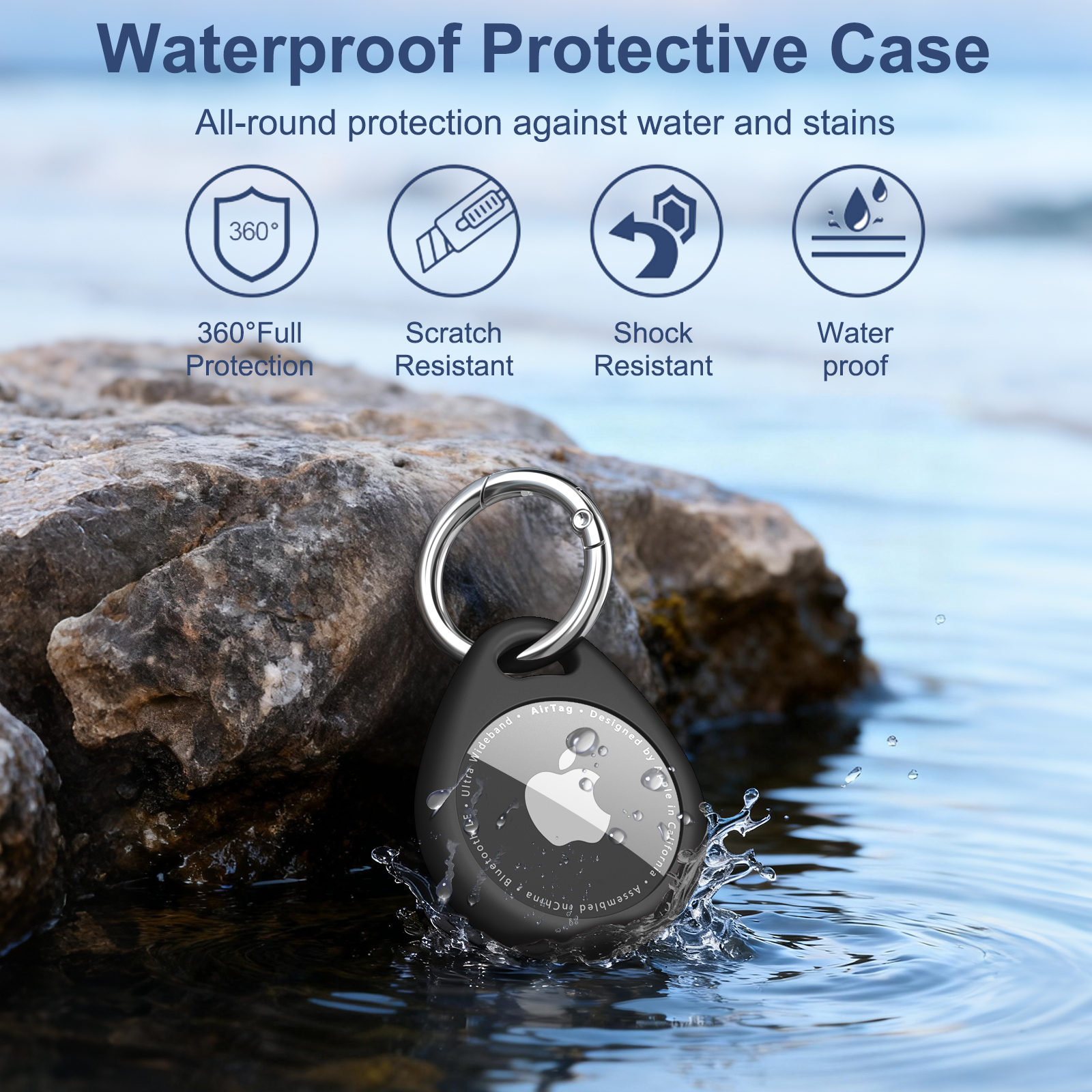 Case For Apple AirTag Cover Wa – обзор и цена Dog Raincoat