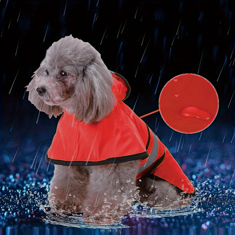 Spring Summer Waterproof Refle – обзор и цена Dog Raincoat