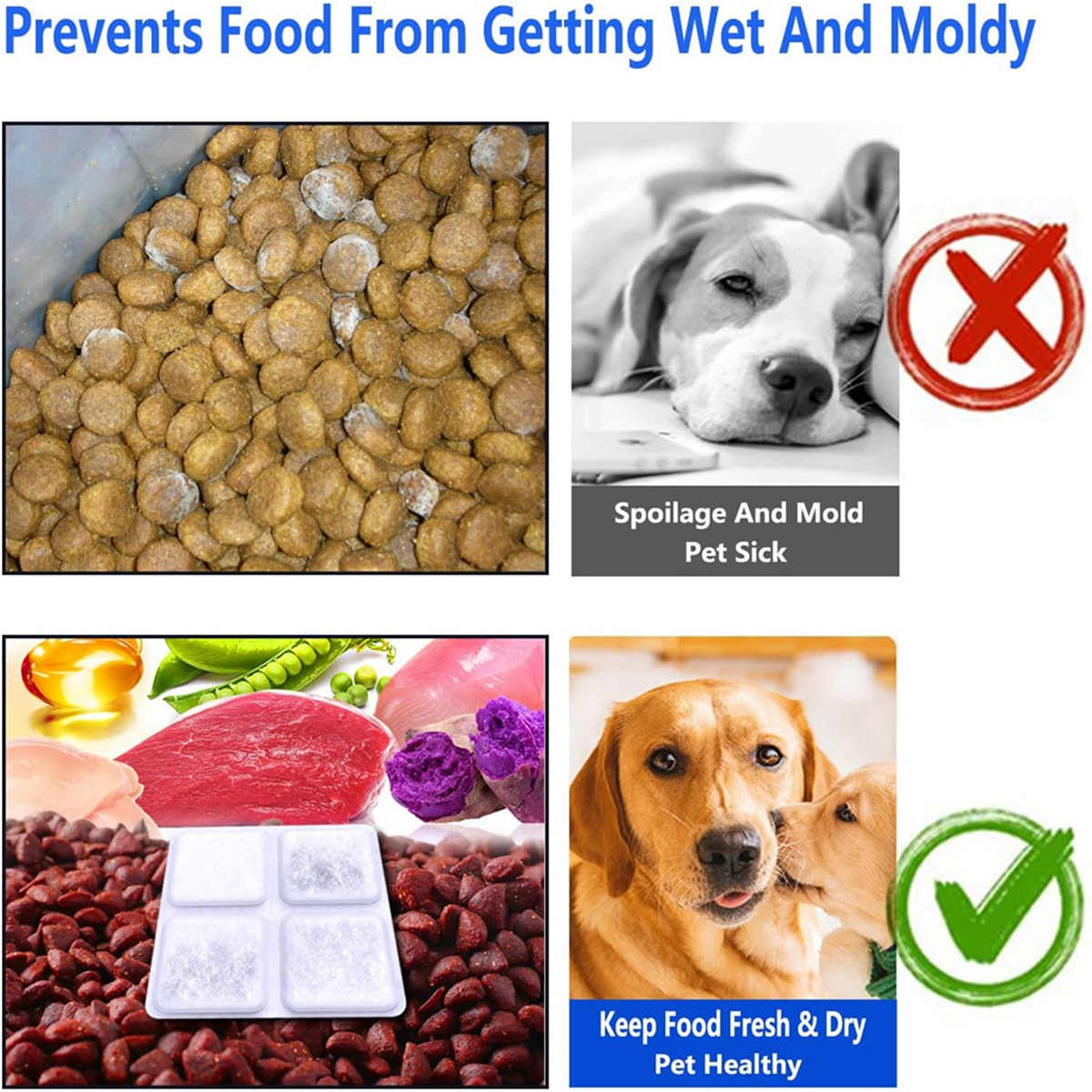 YCHL 12PCS Pet Food Desiccant  – обзор и цена Pet Supplies Store
